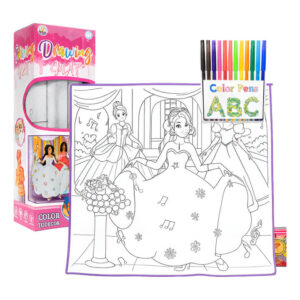 SG55916 - Set De Dibujo Magico Princesas 8x8x26 Cm