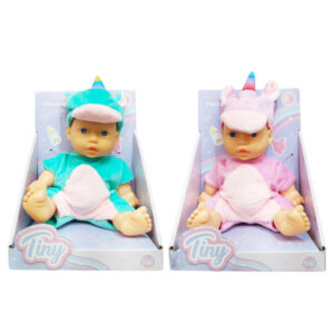 SG56603 - BEBOTE TINY DISFRAZ UNICORNIO 20 CM (CUERPO DURO) 20 X 14 X 11 CM