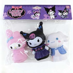 Pack de 3 vinyl toys Sanrio 10 cm – (OFERTA)
