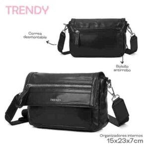 TA22358 - Cartera Trendy Black