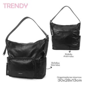 TA22362 - Cartera Trendy Black