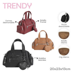TA28396 - Cartera C/Monedero Trendy