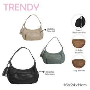 TA28398 - Cartera C/Monedero Trendy