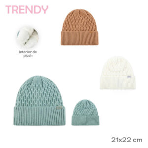 TA31085 - GORRO C/PLUSH INTERIOR TRENDY