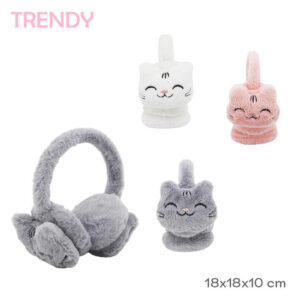 TA31466 - OREJERA PLUSH GATITO TRENDY