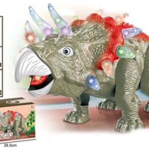 DINO A PILA C/LUZ, SON. Y MOV. (26,5CM X 13,6CM X 14,8CM)