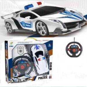 AUTO A POLICÍA R/C - 4 COM (30CM X 25,5CM X 7CM)