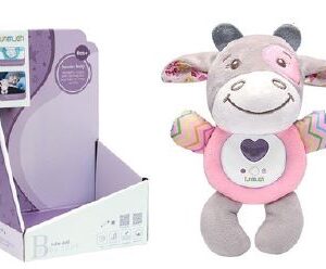 PELUCHE VACA MUS. ROSA