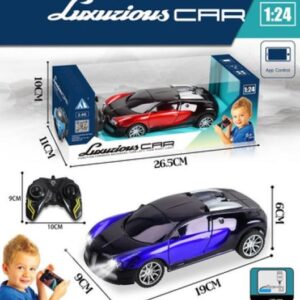AUTO R/C C/LUZ Y USB - 4 COM. (10CM X 11CM X 26,5CM)