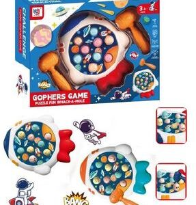 JUEGO C/MARTILLO ASTRONAUTA A PILA