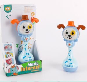 SONAJERO PERRO A PILA MUSICAL