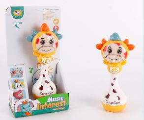 SONAJERO VACA A PILA - MUSICAL