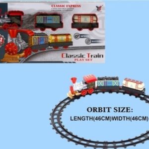 PISTA DE TREN A PILA CHICA (45,5CM X 23CM X 6,5CM)