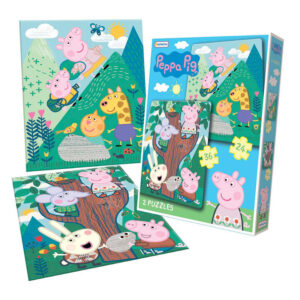TPEPP06352 - 2 Puzzle 24 y 36 Piezas Peppa