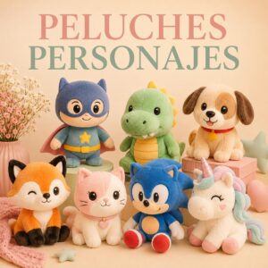 PELUCHES PERSONAJES