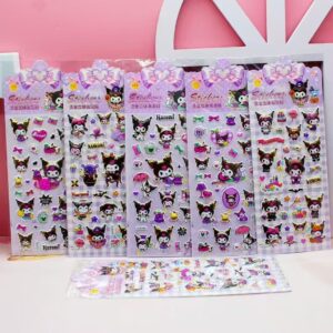 Stickers infantiles Sanrio/Labubu/Capibara Modelo Surtido