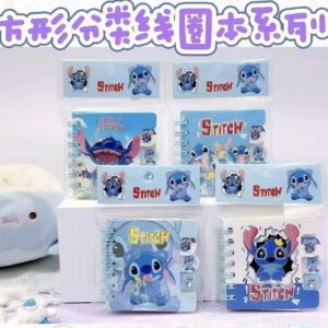 Cuaderno Stitch 7 x 7 cm 60 hojas 4 Modelo Surtido – (OFERTA)