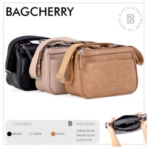 YO262007 - BANDOLERA BAGCHERRY