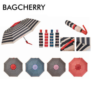 YO263015 - PARAGUAS RAYAS BAGCHERRY