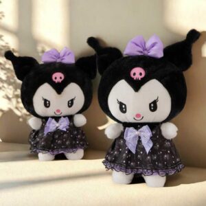 Peluche vestido Kuromi 30cm