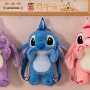 Peluche bolso de piel de conejo 35cm