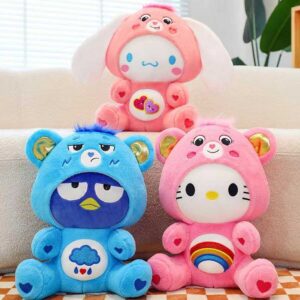 Peluche transformado en un oso expresivo 45cm