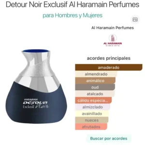 PERFUME AL HARAMAIN DETOUR NOIR EXCLUSIF EDP 100ML
