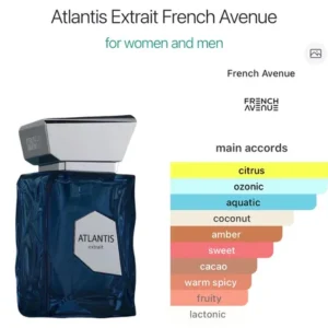 PERFUME FRENCH AVENUE ATLANTIS EXTRAIT EDP 100ML