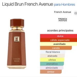 PERFUME FRENCH AVENUE LIQUID BRUN EDP 100ML
