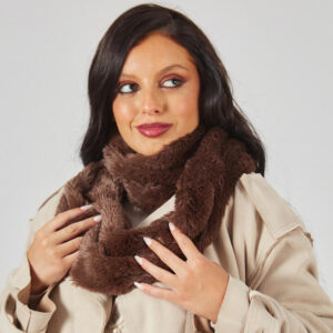 COAJ21916 - CUELLO CHOCOLATE 18  X 70 CM