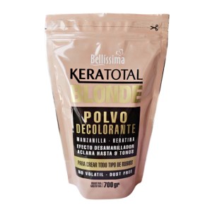 BELLISSIMA KERATOTAL BLONDE POLVO DECOLORANTE MANZANILLA KERATINA 700G 7798097822942
