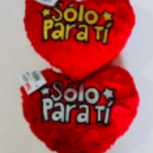 Almohada corazón Feliz Día 30cm