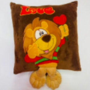 Almohada corazón con personaje 35cm