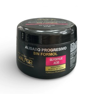 WALFOR ALISADO PROGRESIVO GLYOXYLIC ACID 250G 7798383441413