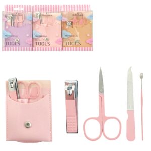 RUBY FACE SET DE MANICURIA X4 PIEZAS ZJQ4PCS