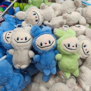 Llaveros peluches labubu