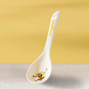 AA1569 CUCHARITA CERAMICA AMARILLO
