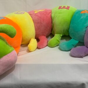 Gusano ciempiés con letras 130cm