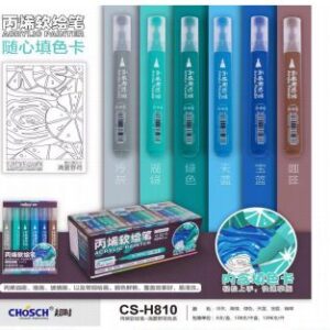 MARCADOR ACRILICO X6 COLORES 5869(H810)