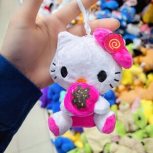 LLAVERO KITTY FUCSIA