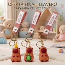 OFERTA FINAL! LLAVERO CAPYBARA X1U 0264 0561