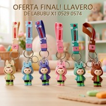 OFERTA FINAL! LLAVERO DE LABUBU X1 0529 0574