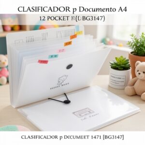 CLASIFICADOR p Documento A4 12 POCKET 1471 [BG3147]