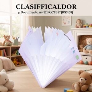 CLASIFICADOR p Documento A4 12 POCKET 1587 [BG3158]