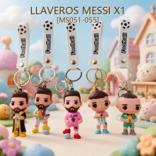 LLAVEROS MESSI X1 [MS051-055]
