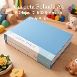 Carpeta Foliada A4 80Hojas DL5028 A69-6 [A069-6]