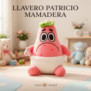 LLAVERO PATRICIO MAMADERA