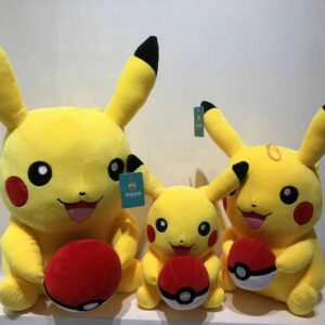Pikachu con regalo 60cm
