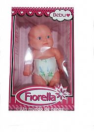 BEBE CON PAÑAL Y MAMADERA EN CAJA