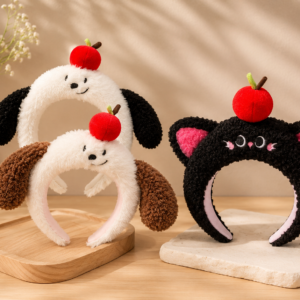 Vincha Perro gato Peluche